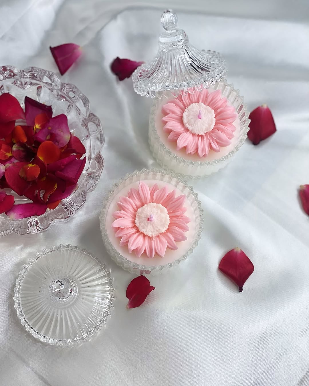 Fill your space with the captivating aroma of our scented crystal jar candle. Handcrafted with care, this candle is made from eco-friendly wax for a clean burn and housed in a beautifully designed jar that enhances any room. Perfect for relaxation, gifting, or creating a calming atmosphere.